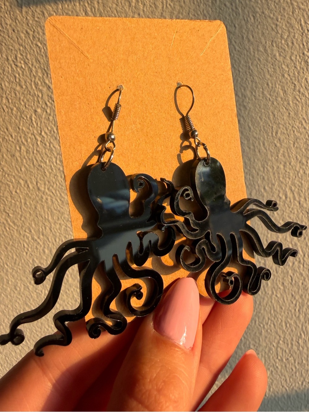 Earthbound Black Kraken Earrings